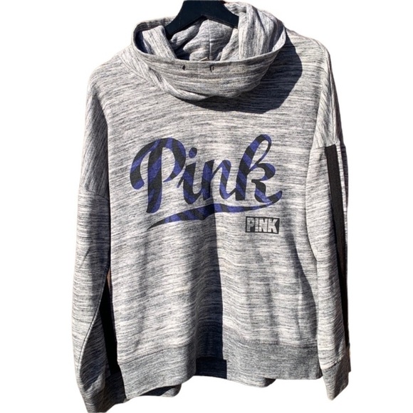 PINK size small cowl neck sweatshirt - Picture 1 of 4